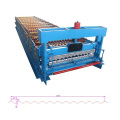 Máquina de fabricación de rollo de acero corrugado de bajo precio